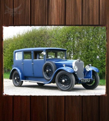 Металлическая табличка Delage DR70 Weymann Saloon